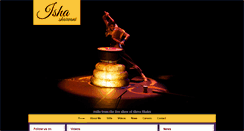 Desktop Screenshot of ishasharvani.com